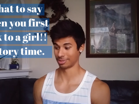 What to say when you first talk to a girl!! Cover